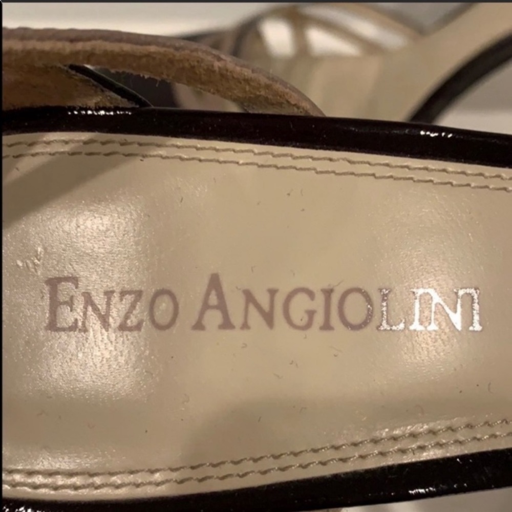 Enzo Angliolini Dark Brown/Cocoa Heels Size 7.5 - image 6
